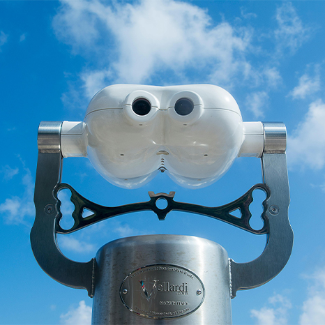 Binoculars blue sky(466x466)